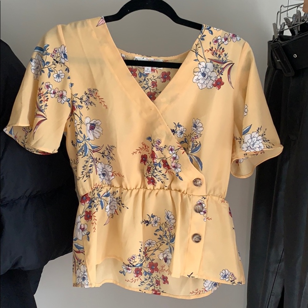 Peplum top